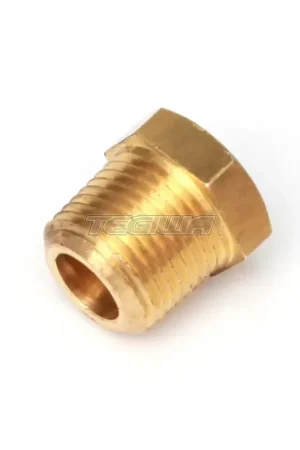 Haltech Adaptor - Brass 1/8in NPTF to 3/8in NPTF In Demand