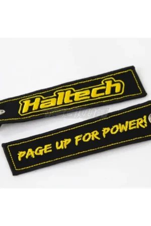 Hot Deal Haltech Fabric Keytag Black