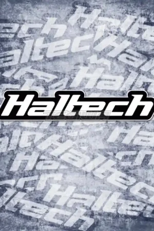 Haltech Logo Sticker Black and White Time-Limited