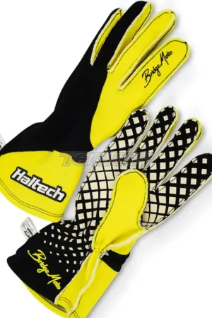 Money Back Guarantee Haltech x BridgeMoto Race Gloves