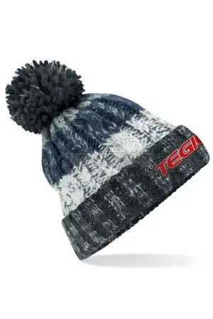 Tegiwa Corkscrew Pom Pom Bobble Hat Original
