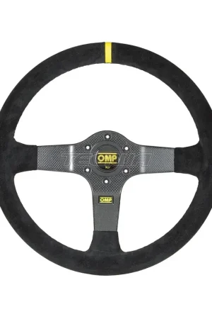 OMP Rally Steering Wheel Suede Leather Black 350mm Must Have