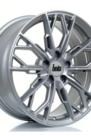 BOLA FLS Alloy Wheel 18x8 5x105 ET25 To 50 72.5mm CB Crystal Silver Direct From Manufacturer