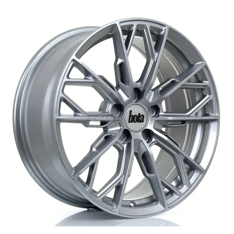 Direct From Factory BOLA FLS Alloy Wheel 18x8 5x130 ET25 To 50 72.5mm CB Crystal Silver