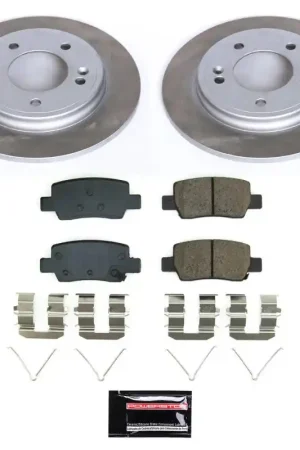 Power Stop 21-23 Hyundai Elantra Rear Semi-Coated Rotor Kit — PMD Premier Motoring Development Exclusive Offer