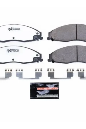 Power Stop 03-07 Cadillac CTS Front Z26 Extreme Street Brake Pads w/Ha — PMD Premier Motoring Development Top Pick