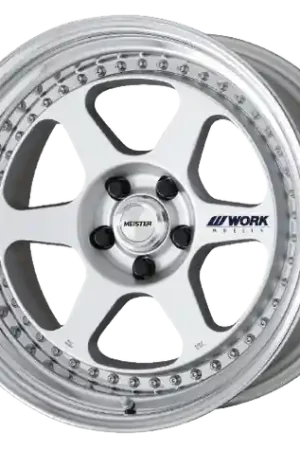 Work Meister L1 3P 5x112 18x9.5+46 O Disk Matte Silver Luxury