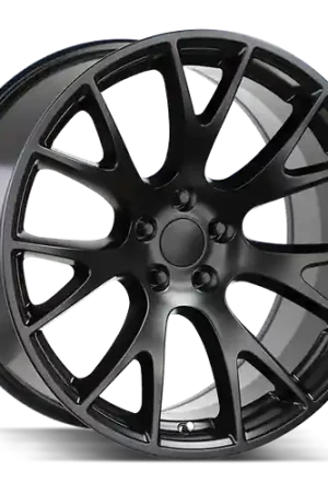 Seasonal Sale Strada OE Replica Hellcat 5x115 22x9 +18 Stealth Black