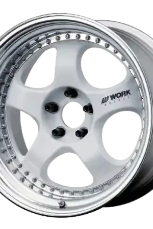 Work Meister S1 3P 5x108 18x12.5+3 A Disk White Free Returns