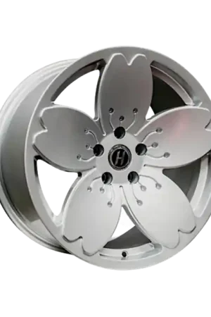 Top Rated Heritage Wheel Sakura MonoC 5X105 18x9.5+38 Silver