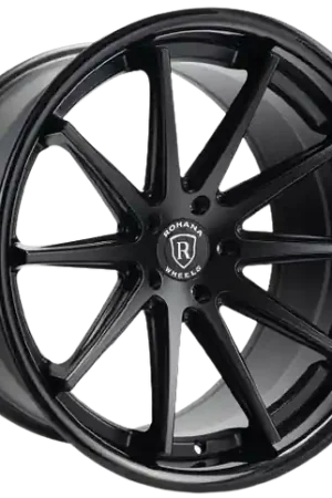 Rohana RFC10 5x130 22x10.5+22 Matte Black/Gloss Black Lip Bulk Order