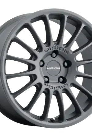 Vision Street-Designs 477 Monaco 5x112 17x8+38 Satin Black Special Discount