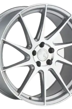 Place Order Aodhan AH09 5x108 18x8.5 +35 Gloss Silver Machined Face