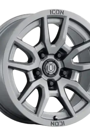 Icon Alloys VECTOR 5 5x127 17x8.5-6 TITANIUM Viral