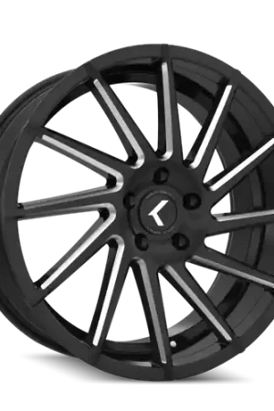 Kraze Spinner 181 5x120 18x8+40 Black/Milled Latest
