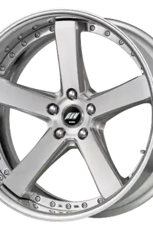 Work Zeast Black Label Bst2 5x108 19x9.5+22 S Disk Brush Silver Clear New Arrival