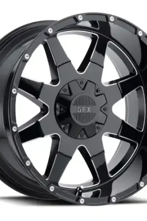 G-FX TR-12 6x135/6x139.7 20x9+0 Gloss Black Milled Wholesale