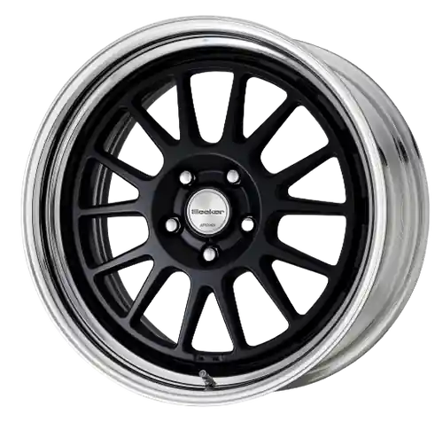 Genuine Work Seeker Fx 5x114.3 18x9.5+0 R Disk Matte Black