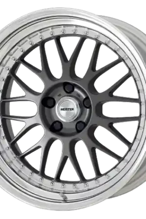 Work Meister M1 3p 5x120 18x12+10 R Disk Matte Gunmetal Bulk Order