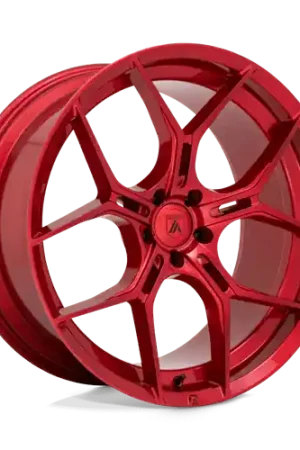 Asanti Black ABL-37 MONARCH 5X115 22X9 +15 CANDY RED Free Returns