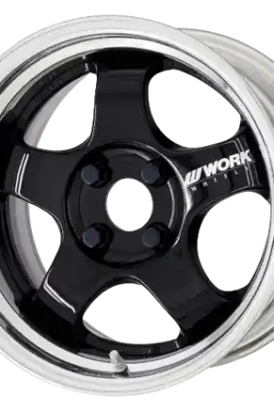 Work Meister S1 2P 5x114.3 15x8+38 A Disk Black Crafted