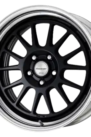 Work Seeker Fx 4x100 17x9.5+22 O Disk Matte Black In Demand