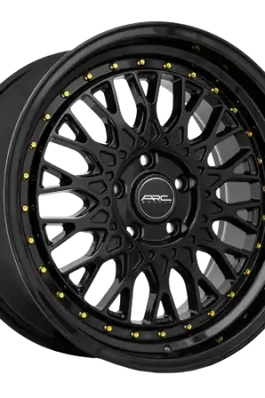 Limited Offer ARC AR1 5x112 17x8.5  +35 All Black Gold Rivet