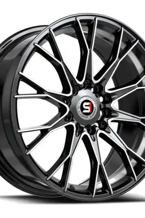 Spec-1 SP-59 5x105/5x114.3 17x7.5 +42 Gloss Black & Machined & Undercut Limited Time