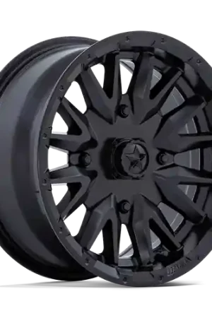 Original MSA Offroad Wheels M49 CREED 4X110 14X7 -47 MATTE BLACK