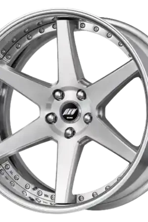 Factory Price Work Zeast Black Label Bst1 5x108 19x11.5+12 R Disk Brush Silver Clear