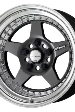 Work Meister Cr01 4x100 15x8+-28 A Disk Matte Gunmetal Free Returns