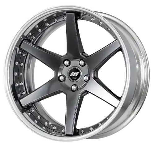 Holiday Sale Work Zeast Black Label Bst1 5x115 19x10+45 S Disk Brilliant Silver Black