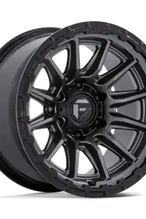 Limited Offer Fuel 1PC FC866 PISTON 6X139.7 17x9 +1 MATTE GUNMETAL W/ GLOSS BLACK LIP