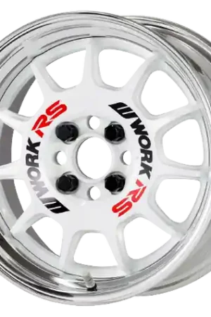 New Release Work Emotion Rs11 2p 4x100 15x9 30 white