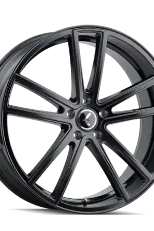 Kraze Lusso 190 5x114.3 20x8.5+38 Gloss Black Handmade