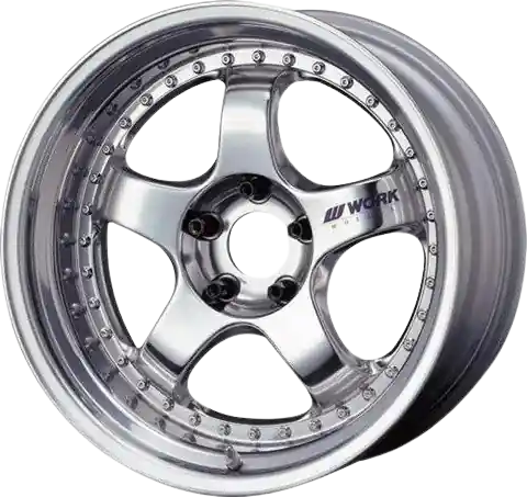 Direct From Factory Work Meister S1 3P 5x120.65 18x15.5-39 O Disk Bright Buff Finish