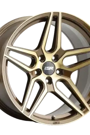 Limited Edition ESR Wheels FORGETECH SERIES RF15 5x112 18x8.5 +30 Brushed Clear Bronze