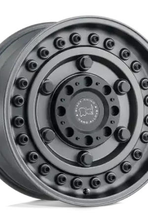 Today Only Black Rhino ARMORY 0X0 18X9.5 +6 GUN BLACK