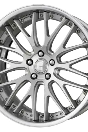 Brand New Work Gnosis Gr204 5x120.65 20x9.5+30 H Disk Brush Silver Clear