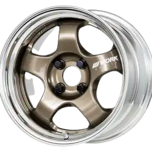 Work Meister S1 2P 5x120.65 15x8+22 R Disk Titanium Gold Cheap