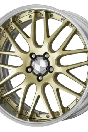 Work Lanvec Lm1 5x100 18x12.5+22 A Disk Light Metallic Gold Budget