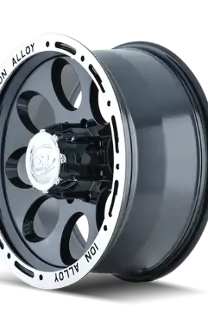 Ion Type 174 5x127 16x8-5 Black/Machined Lip Instant Buy