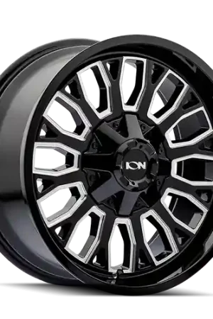 Ion Type 152 8x180 20x9+0 Black/Milled Bulk Order