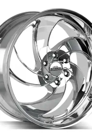 Strada Street Classics Retro 5 5x114.3 22x9 +35 Chrome Big Sale