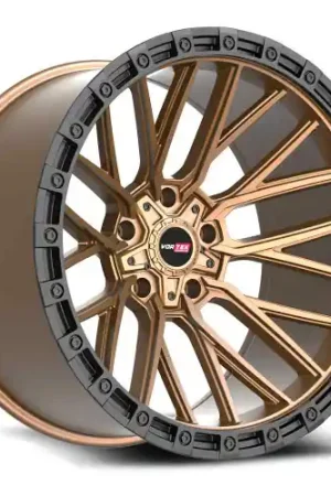 Don’t Miss Out Vortek VRT-608 5x127/5x139.7 18x9 -12 Matte Bronze With Black Bead Ring