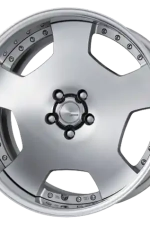 Work Lanvec Ld1 5x100 18x8.5+45 A Disk Machine Silver Polish Flash Sale