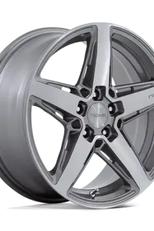 Low Price Niche 1PC M270 TERAMO 5X114.3 18X8 +40 ANTHRACITE BRUSHED FACE TINT CLEAR
