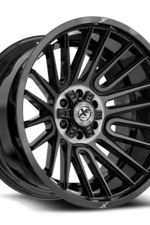 XF Off-Road XF-234 6x135/6x139.7 17x9 +0 Gloss Black & Brushed Double Dark Tint Price Cut