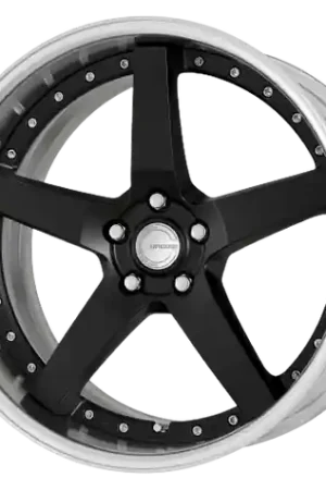 Work Gnosis Gr203 5x112 20x9.5+22 W Disk Matte Black Fast Shipping