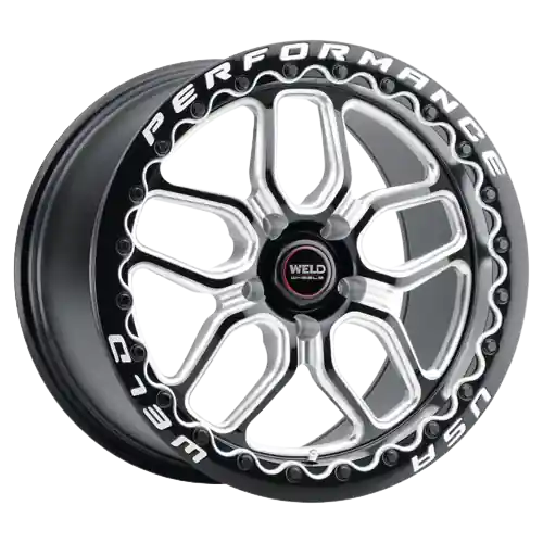 Money Back Guarantee WELD Performance Laguna Beadlock 5x114.3 17x10 +25 Gloss Black/Milled Diamond Cut Lip
